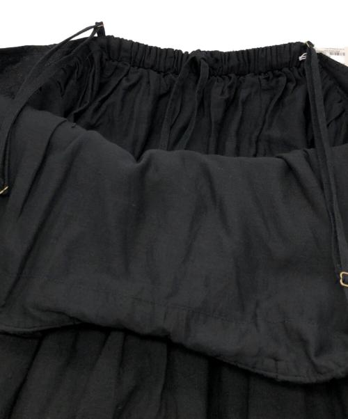 crinkle（クリンクル）crinkle (クリンクル) キャミソールワンピース ブラック サイズ:Fの古着・服飾アイテム