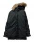 Pyrenex（ピレネックス）の古着「ANNECY DRILL FUR EDダウンコート」｜ブラック