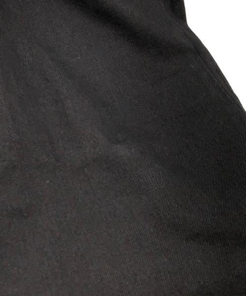 Graphpaper（グラフペーパー）Graphpaper (グラフペーパー) Selvage Denim Five Pocket wide Straight Pants ブラック サイズ:3の古着・服飾アイテム