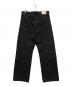 Graphpaper (グラフペーパー) Selvage Denim Five Pocket wide Straight Pants ブラック サイズ:3：22000円