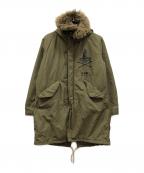 Hysteric Glamourヒステリックグラマー）の古着「プリマロフトモッズコート」｜カーキ