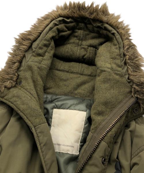 Hysteric Glamour（ヒステリックグラマー）Hysteric Glamour (ヒステリックグラマー) プリマロフトモッズコート カーキ サイズ:Mの古着・服飾アイテム