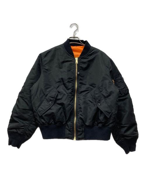 SUPREME（シュプリーム）Supreme (シュプリーム) Globe MA-1 ブラック サイズ:Sの古着・服飾アイテム