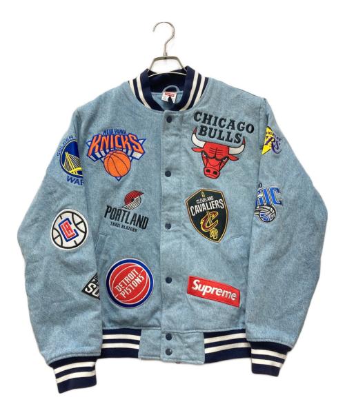SUPREME（シュプリーム）Supreme (シュプリーム) NIKE (ナイキ) NBA Denim Warm-Up Jacket インディゴ サイズ:Mの古着・服飾アイテム