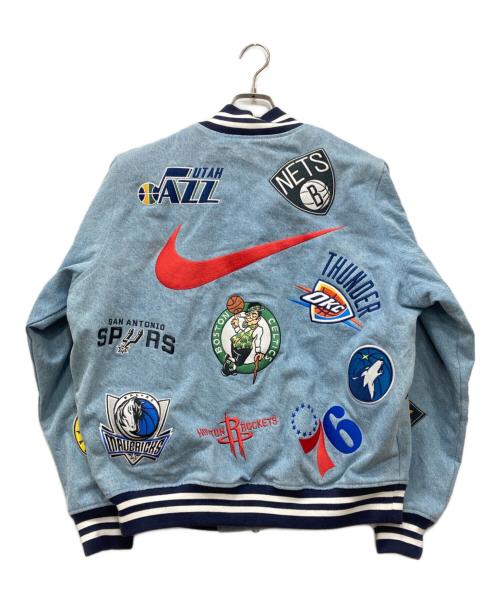SUPREME（シュプリーム）Supreme (シュプリーム) NIKE (ナイキ) NBA Denim Warm-Up Jacket インディゴ サイズ:Mの古着・服飾アイテム