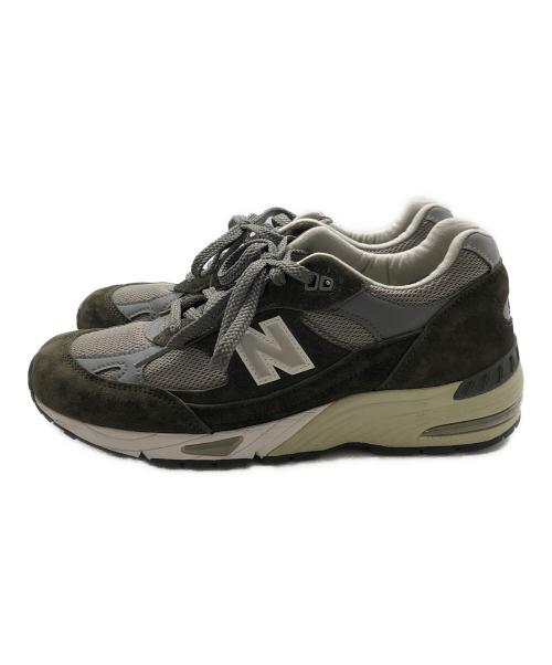 NEW BALANCE（ニューバランス）NEW BALANCE (ニューバランス) ローカットスニーカー オリーブ サイズ:SIZE 8 1/2の古着・服飾アイテム