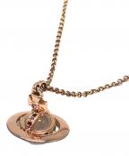 Vivienne Westwoodヴィヴィアンウエストウッド）の古着「オーブネックレス」｜ピンク×ゴールド