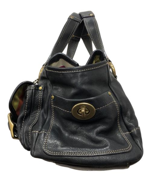 COACH（コーチ）COACH (コーチ) Satchel Hand Bag Black ブラックの古着・服飾アイテム