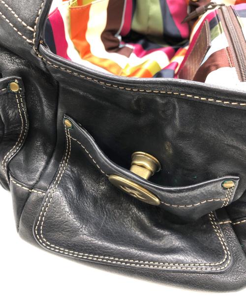 COACH（コーチ）COACH (コーチ) Satchel Hand Bag Black ブラックの古着・服飾アイテム