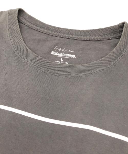YOHJI YAMAMOTO（ヨウジヤマモト）YOHJI YAMAMOTO (ヨウジヤマモト) NEIGHBORHOOD (ネイバーフッド) コラボTシャツ グレー サイズ:Lの古着・服飾アイテム