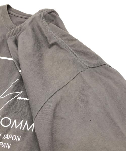YOHJI YAMAMOTO（ヨウジヤマモト）YOHJI YAMAMOTO (ヨウジヤマモト) NEIGHBORHOOD (ネイバーフッド) コラボTシャツ グレー サイズ:Lの古着・服飾アイテム