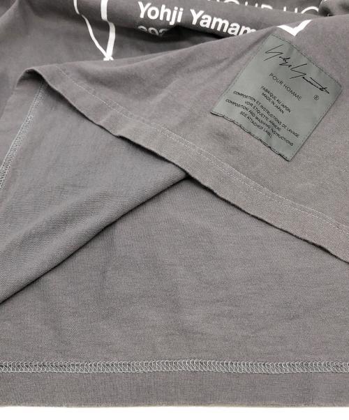 YOHJI YAMAMOTO（ヨウジヤマモト）YOHJI YAMAMOTO (ヨウジヤマモト) NEIGHBORHOOD (ネイバーフッド) コラボTシャツ グレー サイズ:Lの古着・服飾アイテム