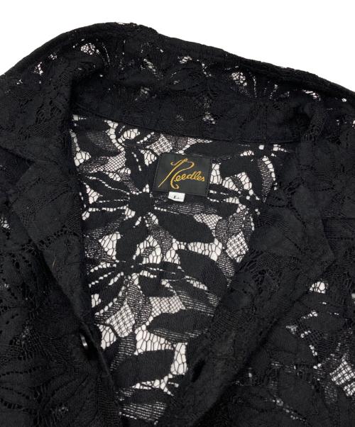 Needles（ニードルズ）Needles (ニードルズ) Cabana Shirt ブラック サイズ:Lの古着・服飾アイテム