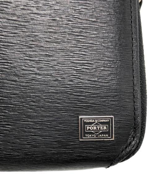 PORTER（ポーター）PORTER (ポーター) カレントラウンド長財布 ブラックの古着・服飾アイテム
