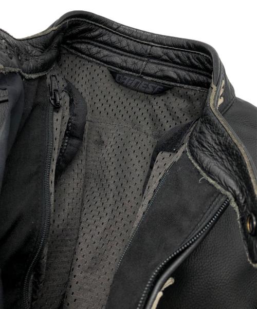 DAINESE（ダイネーゼ）DAINESE (ダイネーゼ) シングルライダースジャケット ブラック サイズ:46の古着・服飾アイテム