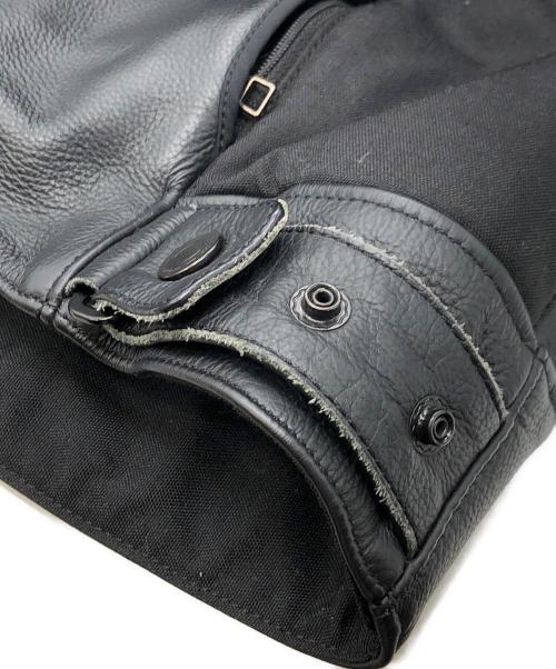 DAINESE（ダイネーゼ）DAINESE (ダイネーゼ) シングルライダースジャケット ブラック サイズ:46の古着・服飾アイテム