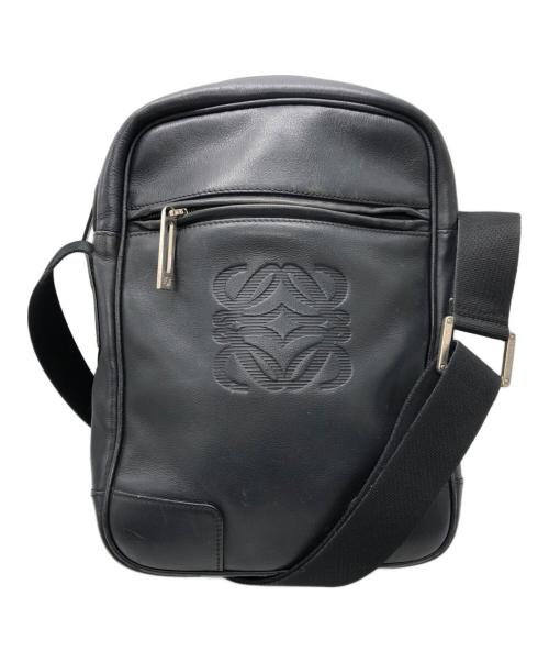 LOEWE（ロエベ）LOEWE (ロエベ) アナグラムショルダーバッグ ブラックの古着・服飾アイテム