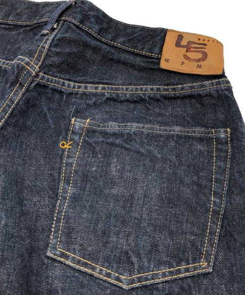45R（フォーティファイブ・アール）45R (フォーティファイブ・アール) デニムパンツ ベージュ サイズ:31の古着・服飾アイテム