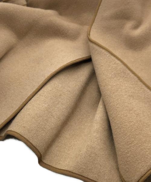 45R（フォーティファイブ・アール）45R (フォーティファイブ・アール) パイルカットメルトンのコート ベージュの古着・服飾アイテム