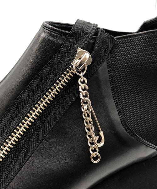 TAKAHIROMIYASHITA TheSoloIst.（タカヒロミヤシタ ザソロイスト）TAKAHIROMIYASHITA TheSoloIst. (タカヒロミヤシタ ザソロイスト) チェルシーブーツ ブラック サイズ:28cmの古着・服飾アイテム