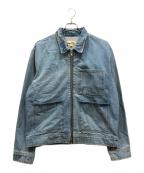 stussyステューシー）の古着「Denim Zip Work Jacket」｜インディゴ