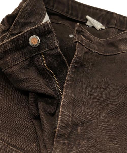 CarHartt（カーハート）CarHartt (カーハート) ダック地ダブルニーペインターパンツ ブラウン サイズ:18×30の古着・服飾アイテム
