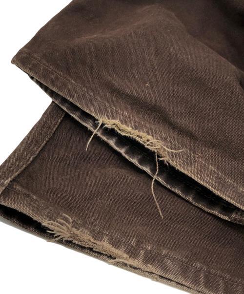 CarHartt（カーハート）CarHartt (カーハート) ダック地ダブルニーペインターパンツ ブラウン サイズ:18×30の古着・服飾アイテム