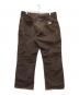 CarHartt (カーハート) ダック地ダブルニーペインターパンツ ブラウン サイズ:18×30：16000円