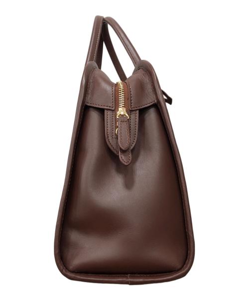 Hoaw.（ハァウ）Hoaw. (ハァウ) ハンドバッグ ブラウンの古着・服飾アイテム