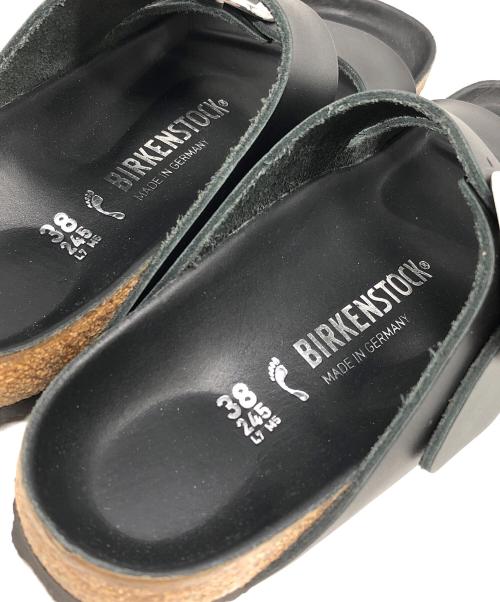 BIRKENSTOCK（ビルケンシュトック）BIRKENSTOCK (ビルケンシュトック) Arizona Big Buckle(アリゾナ ビッグ バックル) ブラック サイズ:24.5の古着・服飾アイテム