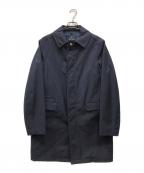BROOKS BROTHERSブルックスブラザーズ）の古着「ライナー付ステンカラーコート」｜ネイビー