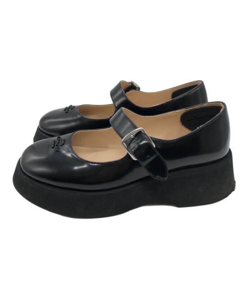 COACH（コーチ）COACH (コーチ) メリージェーンシューズ ブラック サイズ:5.5Cの古着・服飾アイテム