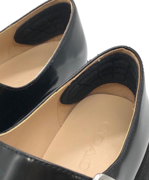 COACH（コーチ）COACH (コーチ) メリージェーンシューズ ブラック サイズ:5.5Cの古着・服飾アイテム