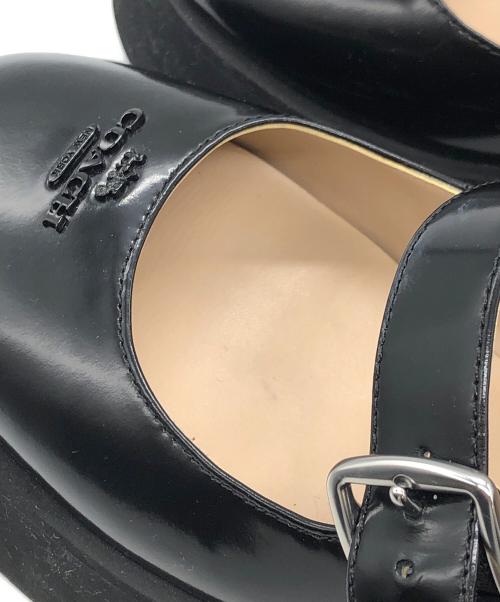 COACH（コーチ）COACH (コーチ) メリージェーンシューズ ブラック サイズ:5.5Cの古着・服飾アイテム