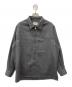 HERMES（エルメス）の古着「ウールジップシャツ」｜グレー