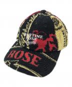 SUPREME×MARTINE ROSEシュプリーム×マーティン・ローズ）の古着「Martine Rose Towel 6-Panel」｜ブラック