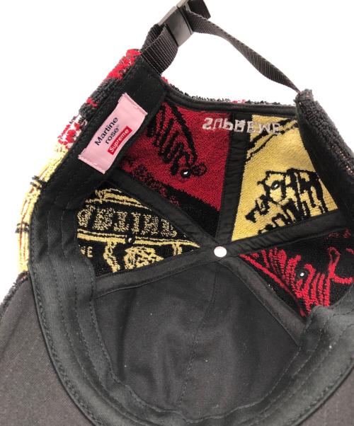 SUPREME（シュプリーム）Supreme (シュプリーム) Martine rose (マーティン・ローズ) Martine Rose Towel 6-Panel ブラックの古着・服飾アイテム