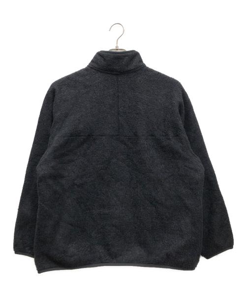 BLURHMS（ブラームス）BLURHMS (ブラームス) COTTON SILK FLEECE ZIP JACKET ブラック サイズ:3の古着・服飾アイテム