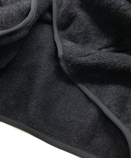 BLURHMS（ブラームス）BLURHMS (ブラームス) COTTON SILK FLEECE ZIP JACKET ブラック サイズ:3の古着・服飾アイテム