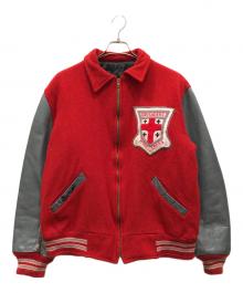 CRUSADERS HOLY CROSS（クルセイダーズ ホーリー クロス）の古着「スタジャン」｜レッド