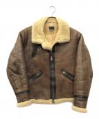 AVIREXアヴィレックス）の古着「B-3ムートンジャケット」｜ブラウン