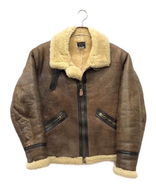 AVIREX（アヴィレックス）AVIREX (アヴィレックス) B-3ムートンジャケット ブラウン サイズ:38の古着・服飾アイテム