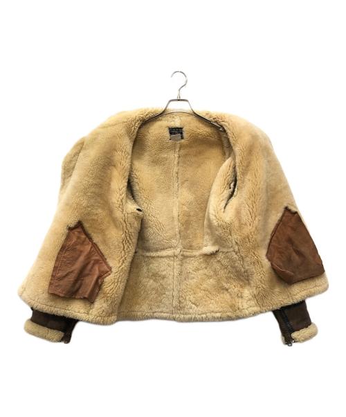 AVIREX（アヴィレックス）AVIREX (アヴィレックス) B-3ムートンジャケット ブラウン サイズ:38の古着・服飾アイテム