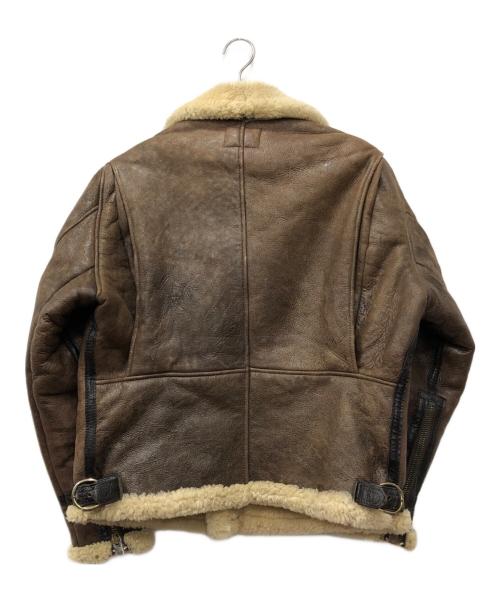 AVIREX（アヴィレックス）AVIREX (アヴィレックス) B-3ムートンジャケット ブラウン サイズ:38の古着・服飾アイテム