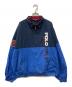 POLO SPORT（ポロスポーツ）の古着「バイカラージップジャケット」｜ネイビー