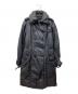 BURBERRY BLACK LABEL（バーバリーブラックレーベル）の古着「ダウントレンチコート」｜ブラック
