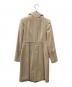BURBERRY BLACK LABEL (バーバリーブラックレーベル) ウールスタンドカラーコート ベージュ サイズ:L：10000円