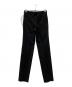 JOHN LAWRENCE SULLIVAN (ジョン ローレンス サリバン) WOOL STRAIGHT TROUSERS ブラック サイズ:44 未使用品：11000円