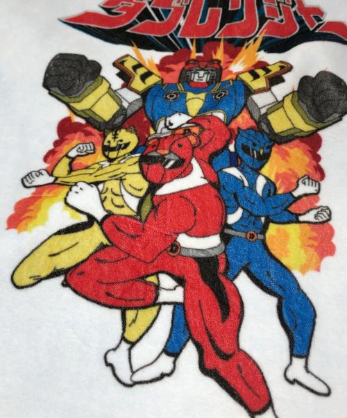 doublet（ダブレット）doublet (ダブレット) ANIME CHARACTER VELOUR T-SHIRT ブルー サイズ:Mの古着・服飾アイテム