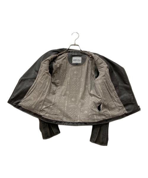 AVIREX（アヴィレックス）AVIREX (アヴィレックス) ダブルライダースジャケット ブラウン サイズ:Mの古着・服飾アイテム